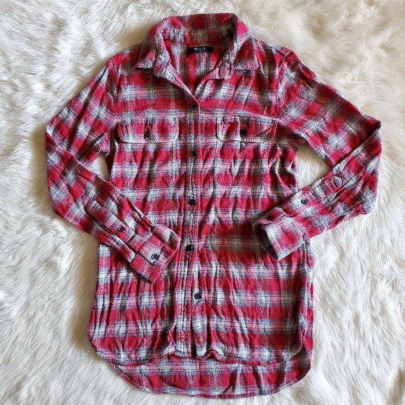 Madewell Ex-Boyfriend Shirt in Fairfax Plaid Size Small - Picture 6 of 13